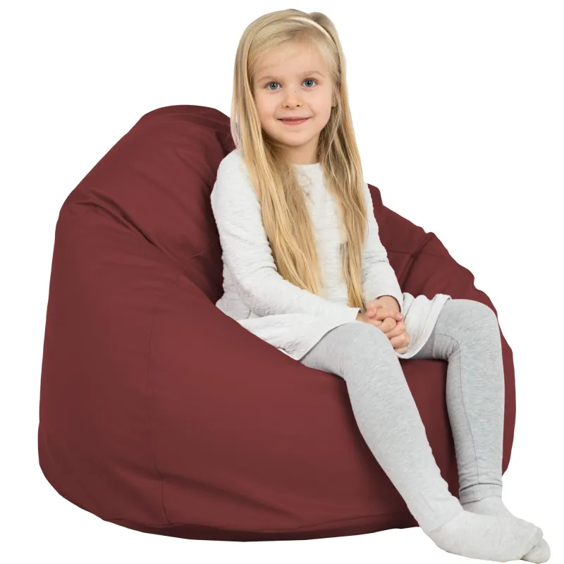 Kids Bean Bag Chair L - Faux Leather – view 11