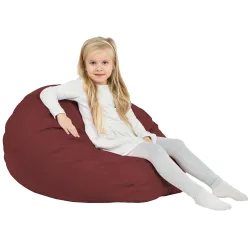 Kids Bean Bag Chair L - Faux Leather – view 12