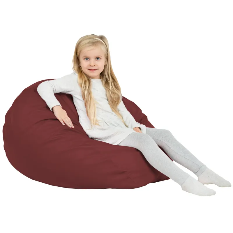 Kids Bean Bag Chair L - Faux Leather – view 12