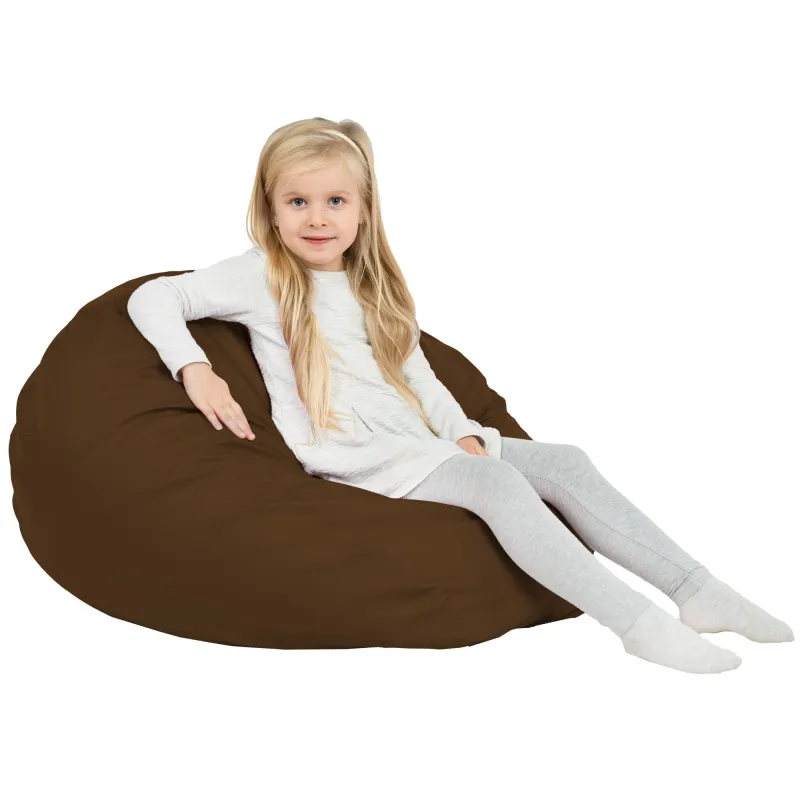 Kids Bean Bag Chair L - Faux Leather – view 24