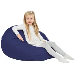 Kids Bean Bag Chair L - Faux Leather – view 40