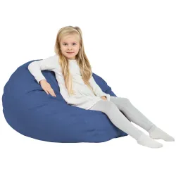 Kids Bean Bag Chair L - Faux Leather – view 56