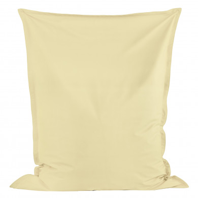 Creamy bean bag giant pillow XXL pu leather
