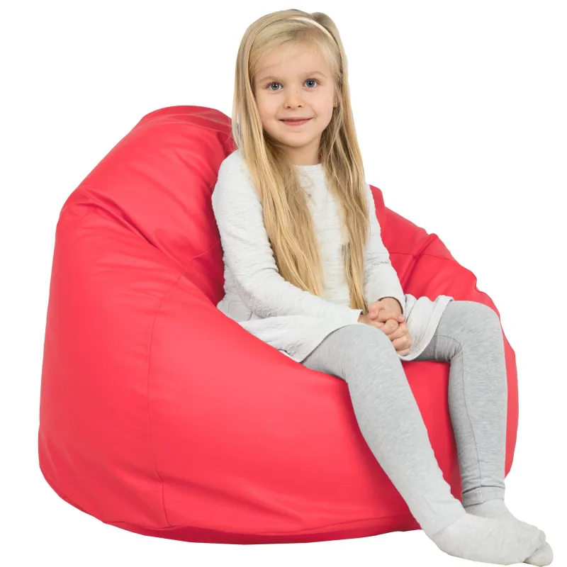 Kids Bean Bag Chair L - Faux Leather – view 67
