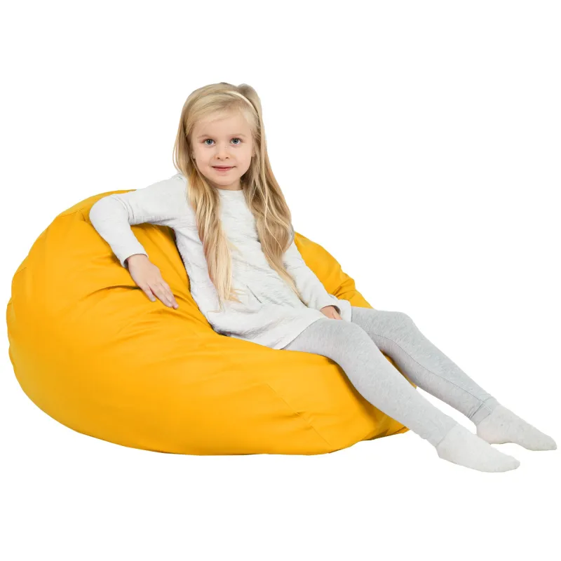 Kids Bean Bag Chair L - Faux Leather – view 92