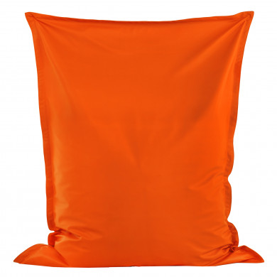 Orange bean bag giant pillow pu leather