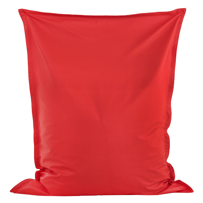 Red bean bag giant pillow XXL pu leather
