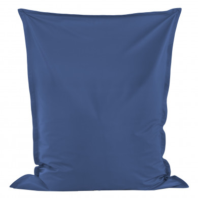 Blue bean bag giant pillow pu leather