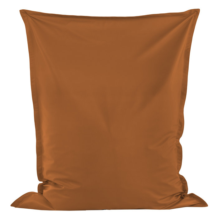 Light brown bean bag giant pillow XXL pu leather