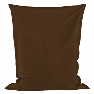 Brown bean bag giant pillow pu leather