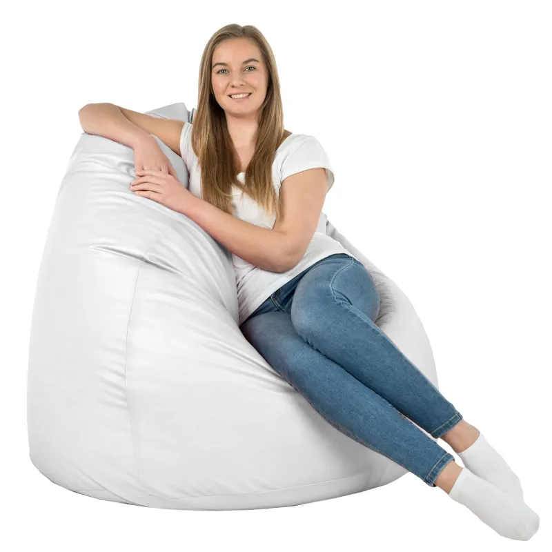 Giant Adult Bean Bag Chair XXL - Faux Leather – view 3