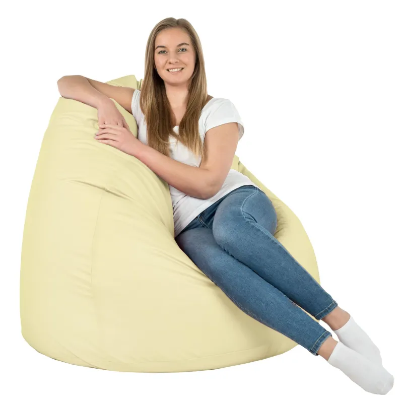 Giant Adult Bean Bag Chair XXL - Faux Leather – view 48