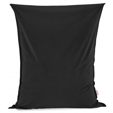 Black bean bag giant pillow XXL velvet