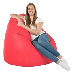 Giant Adult Bean Bag Chair XXL - Faux Leather – view 73