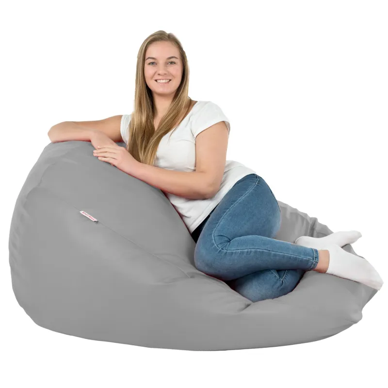 Giant Adult Bean Bag Chair XXL - Faux Leather – view 84