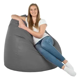 Giant Adult Bean Bag Chair XXL - Faux Leather – view 88