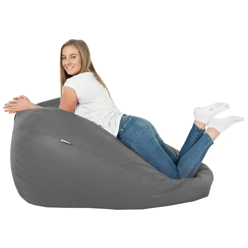 Giant Adult Bean Bag Chair XXL - Faux Leather – view 90