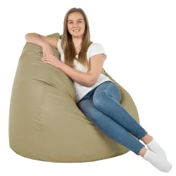 Giant Adult Bean Bag Chair XXL - Faux Leather – view 98