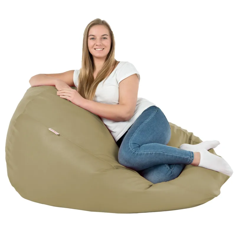 Giant Adult Bean Bag Chair XXL - Faux Leather – view 99