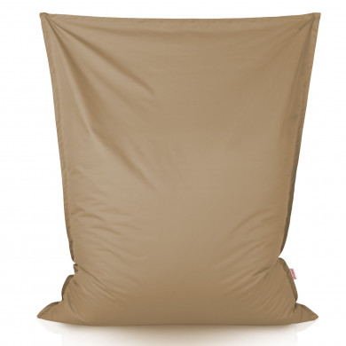 Beige bean bag giant pillow XXL outdoor