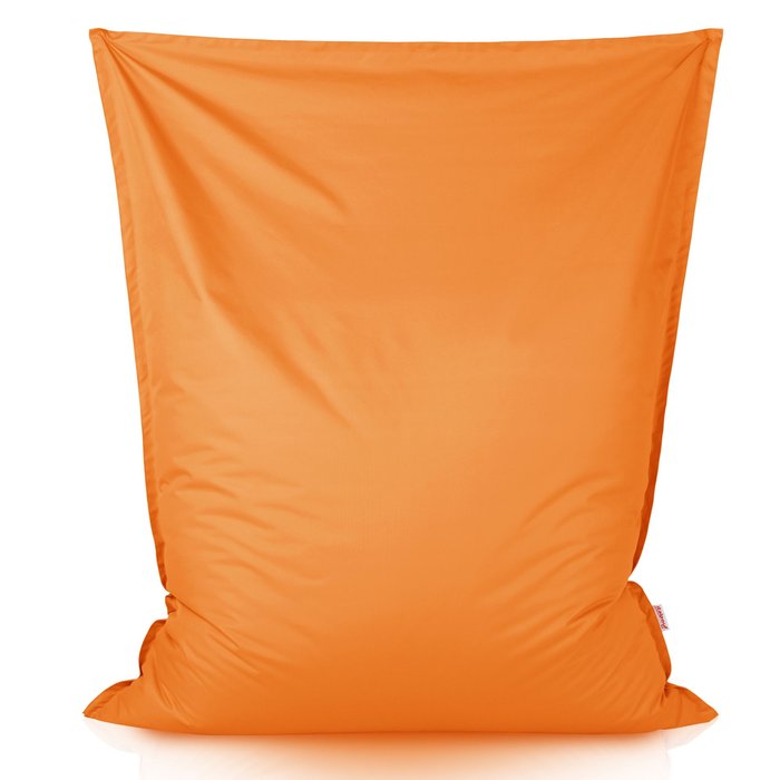 Orange bean bag giant pillow XXL outdoor