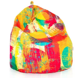Giant Adult Bean Bag Chair XXL - Premium Printed Fabric