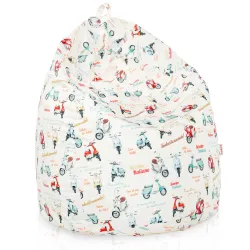 Giant Adult Bean Bag Chair XXL - Premium Printed Fabric – view 15