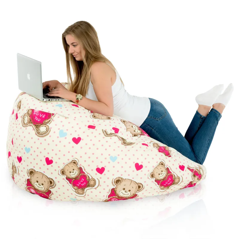 Giant Adult Bean Bag Chair XXL - Premium Printed Fabric – view 32