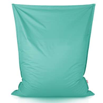 Turquoise bean bag giant pillow XXL outdoor