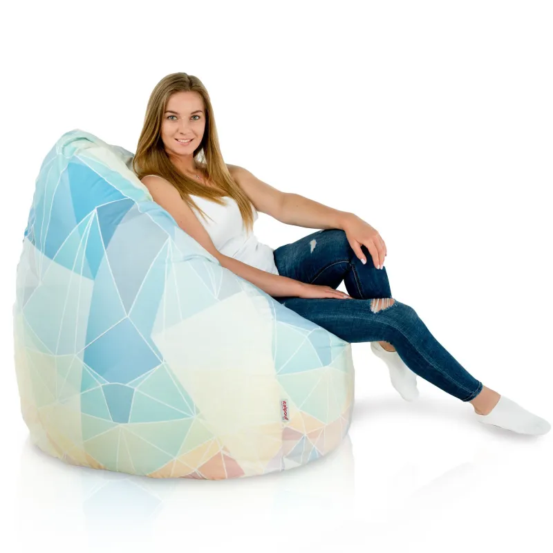 Giant Adult Bean Bag Chair XXL - Premium Printed Fabric – view 58