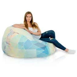 Giant Adult Bean Bag Chair XXL - Premium Printed Fabric – view 59