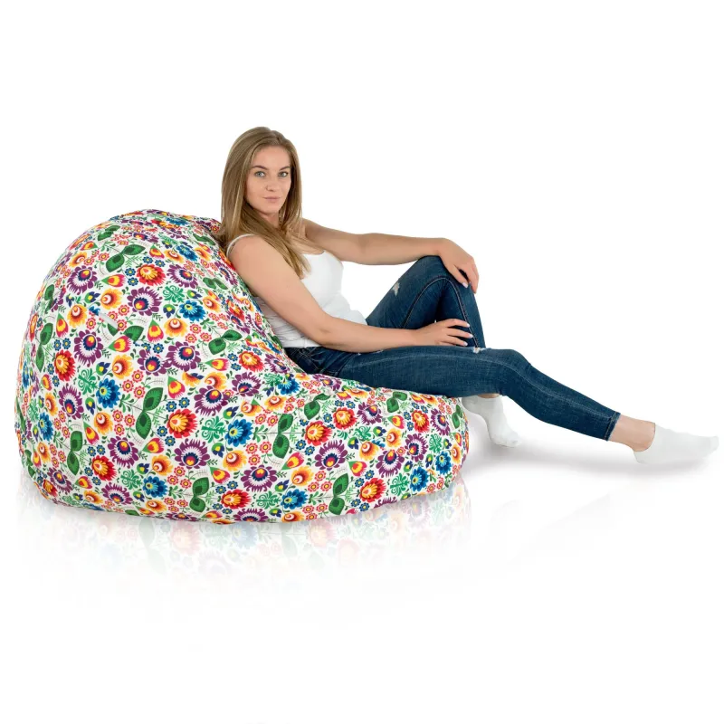 Giant Adult Bean Bag Chair XXL - Premium Printed Fabric – view 91