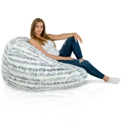 Giant Adult Bean Bag Chair XXL - Premium Printed Fabric – view 94
