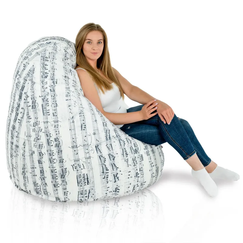 Giant Adult Bean Bag Chair XXL - Premium Printed Fabric – view 95