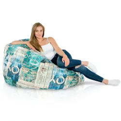 Giant Adult Bean Bag Chair XXL - Premium Printed Fabric – view 111