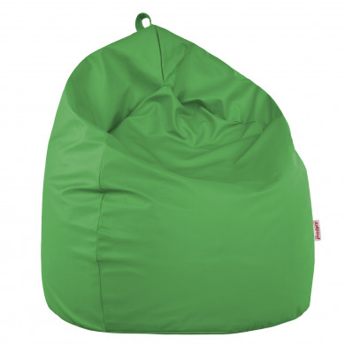 Green Bean bag children pu leather