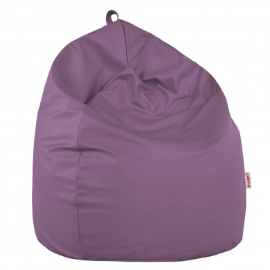 Purple Bean bag children pu leather