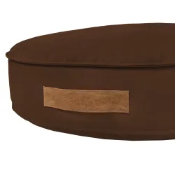 Round pet bed for dog and cat 80 cm - Soft Velvet – view 6