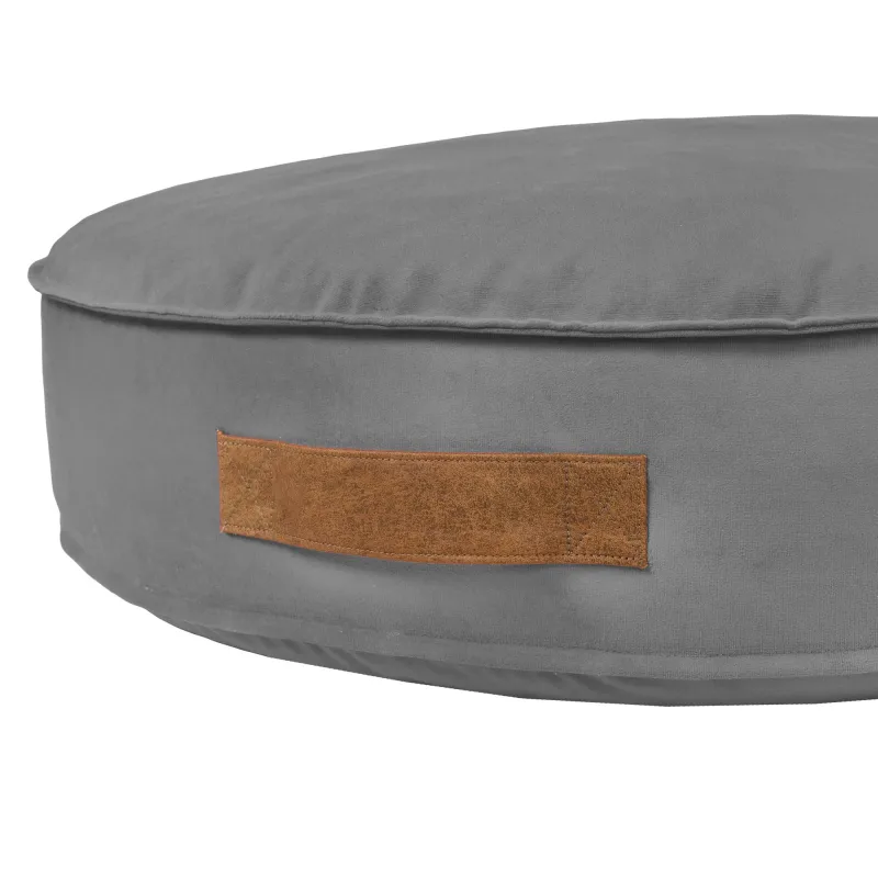 Round pet bed for dog and cat 80 cm - Soft Velvet – view 16