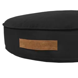 Round pet bed for dog and cat 80 cm - Soft Velvet – view 20