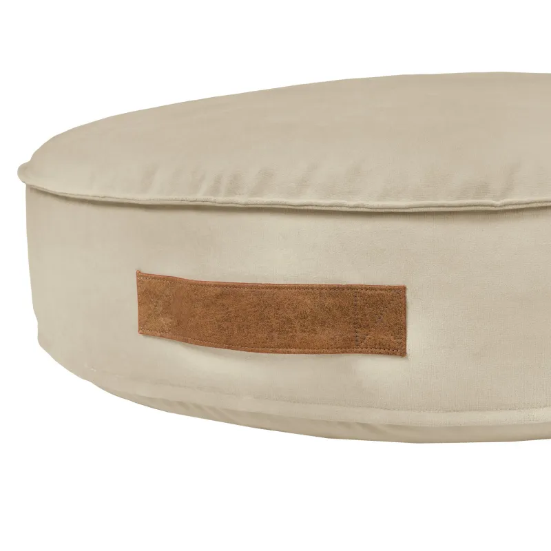 Round pet bed for dog and cat 100 cm - Soft Velvet – view 2