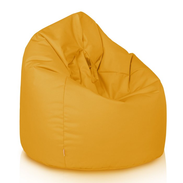 Yellow bean bag children outdoor