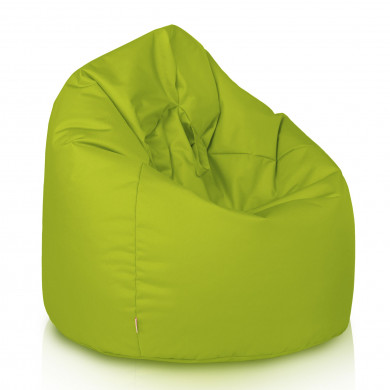 Lime large bean bag outdoor