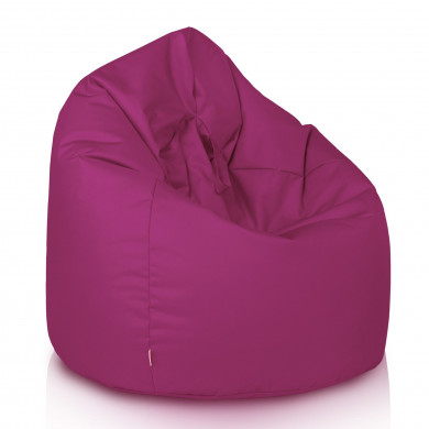 Fuchsia large bean bag outdoor