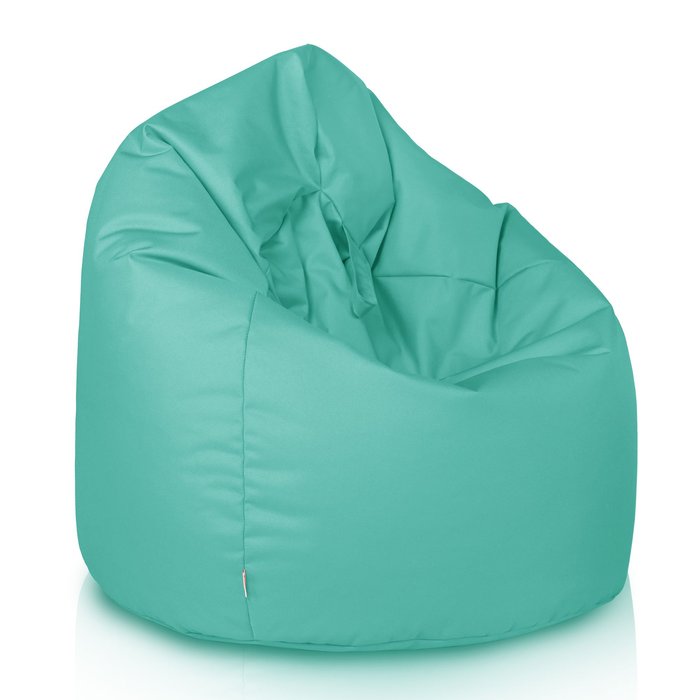 Turquoise bean bag children outdoor