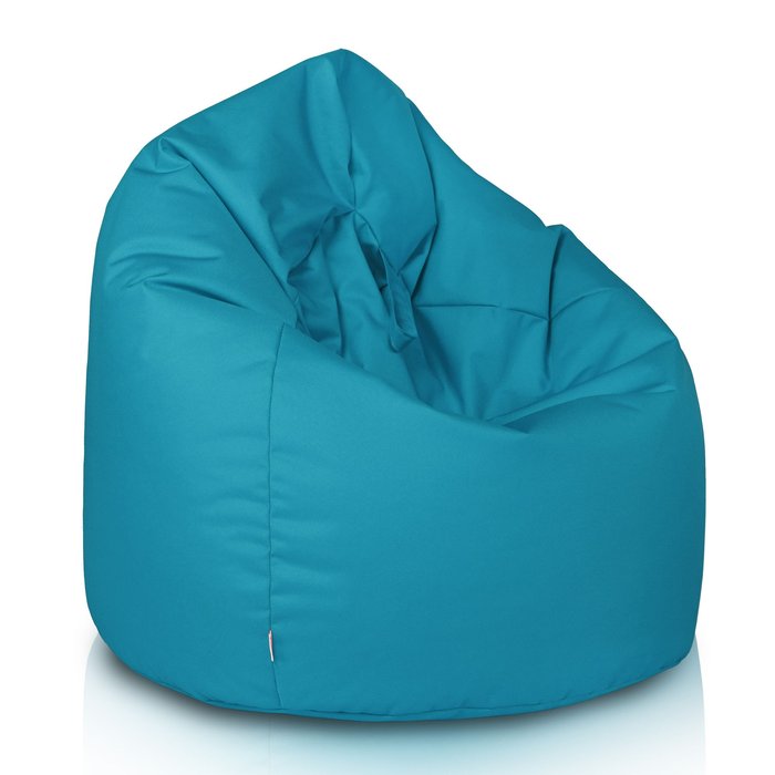 Blue bean bag children outdoor