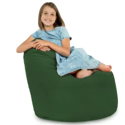 Porto Smart Bean Bag Floor Seat - Soft Velvet – view 101