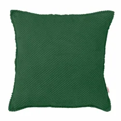 Square decorative pillow - Dot Textured Velvet