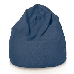 Large Bean Bag Chair XL - Dot Textured Velvet – view 28