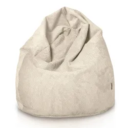 Large Bean Bag Chair XL - Dot Textured Velvet – view 31